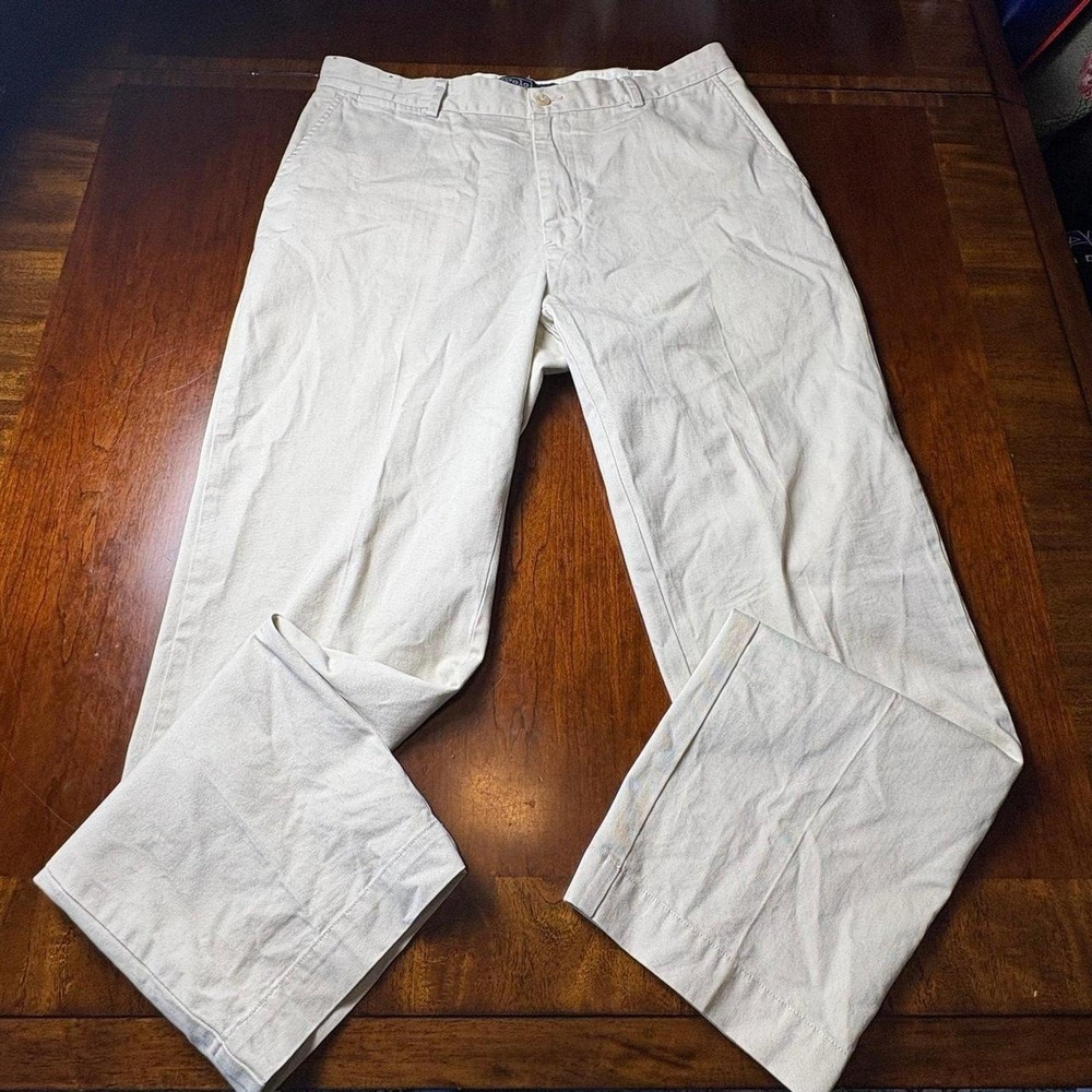 Polo Ralph Lauren Khaki Chino Pants Mens 34x30 Classic Casual